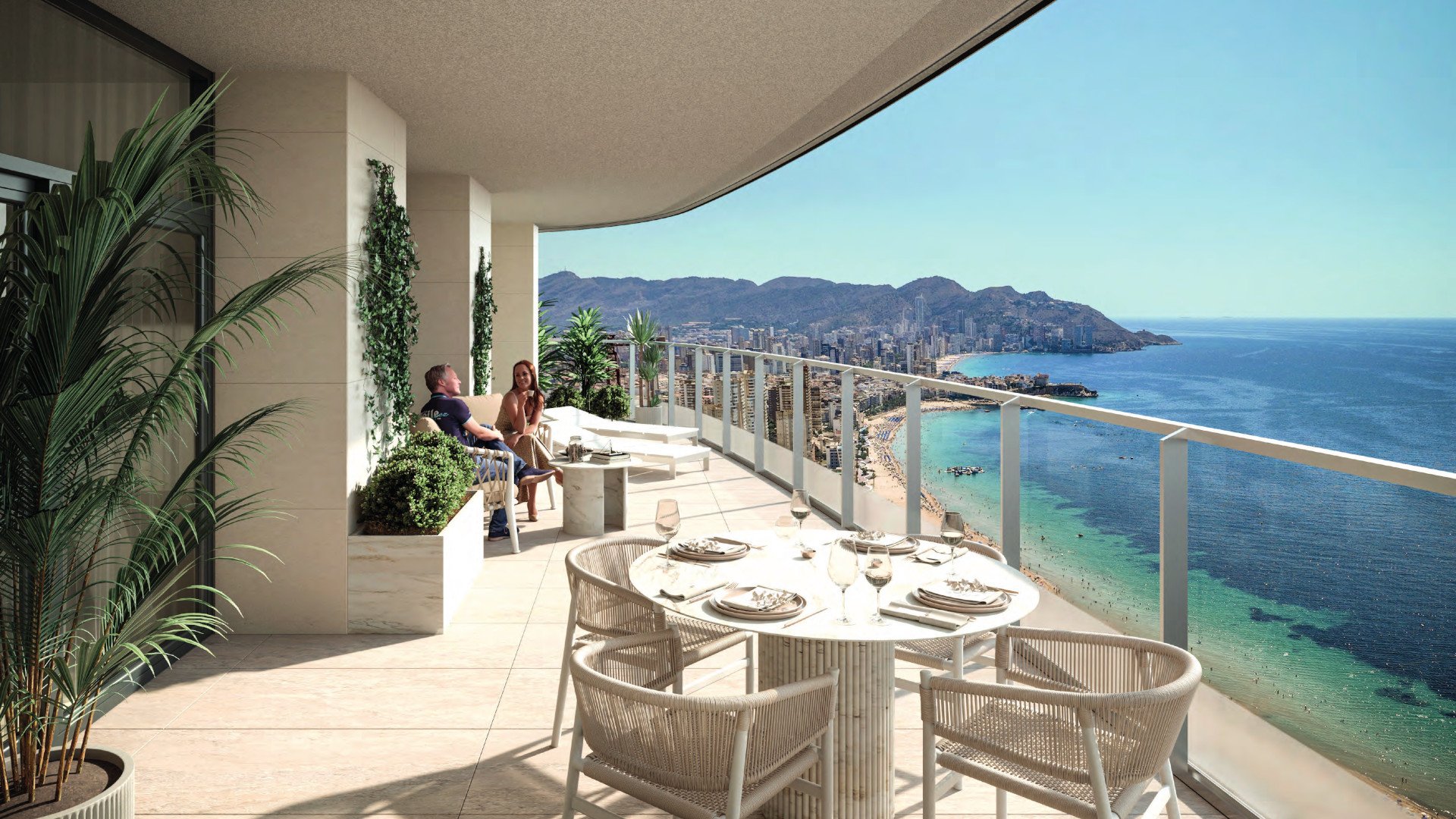 TM Tower in Benidorm, Alicante, Spanien Nr. 146506