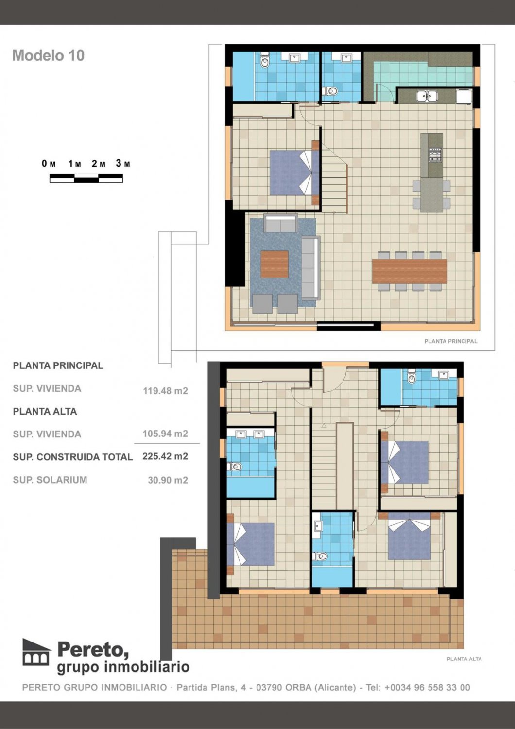 Villa i Alcalali, Alicante, Spanien 4 sovrum, 225 kvm. Nr. 80495