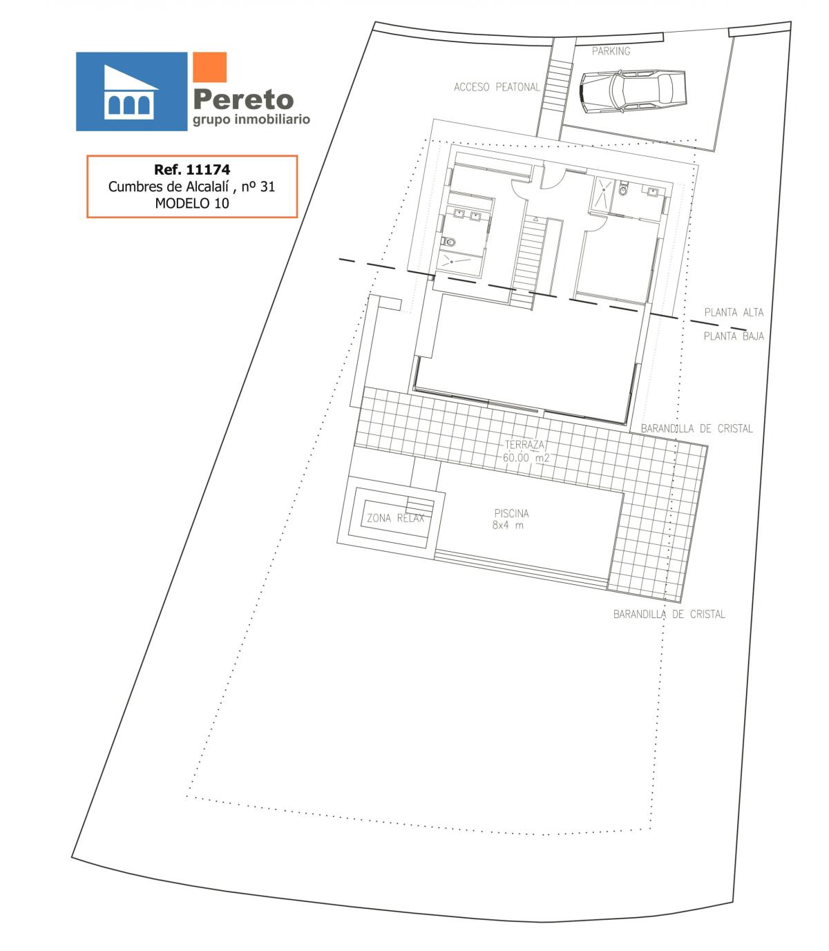 Villa i Alcalali, Alicante, Spanien 4 sovrum, 225 kvm. Nr. 80495