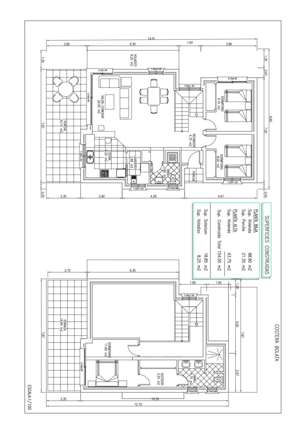 Villa à Tormos, Alicante, Espagne 3 chambres, 163 m2 No. 80499