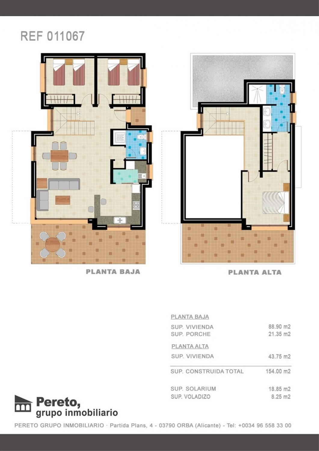 Villa à Tormos, Alicante, Espagne 3 chambres, 163 m2 No. 80499
