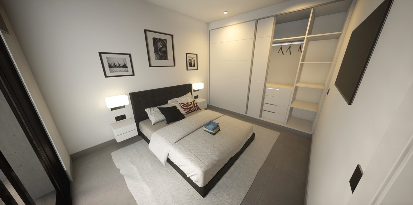 Villa à Los Alcazares, Murcia, Espagne 3 chambres, 103 m2 No. 80865