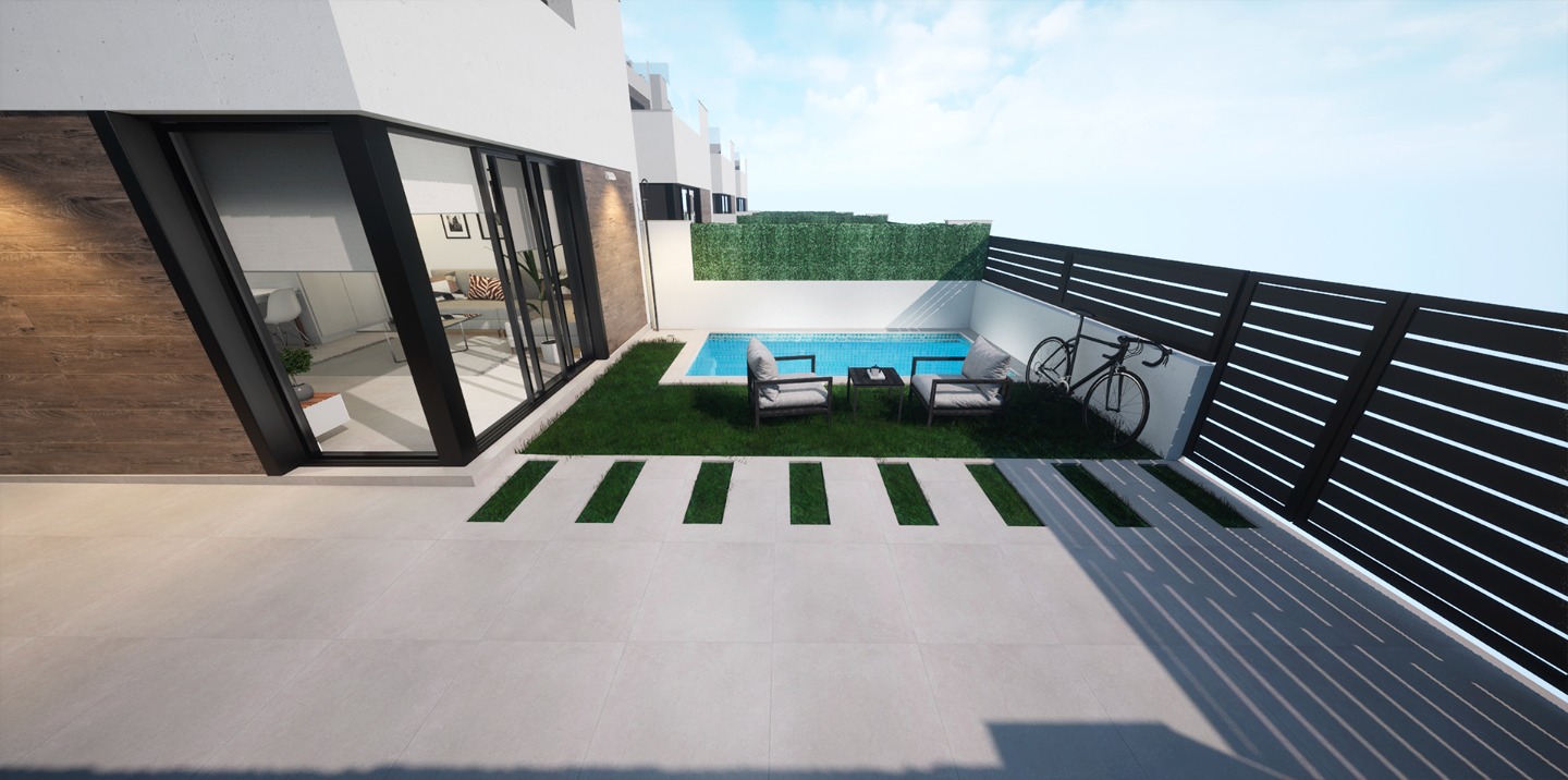 Villa à Los Alcazares, Murcia, Espagne 3 chambres, 103 m2 No. 80865