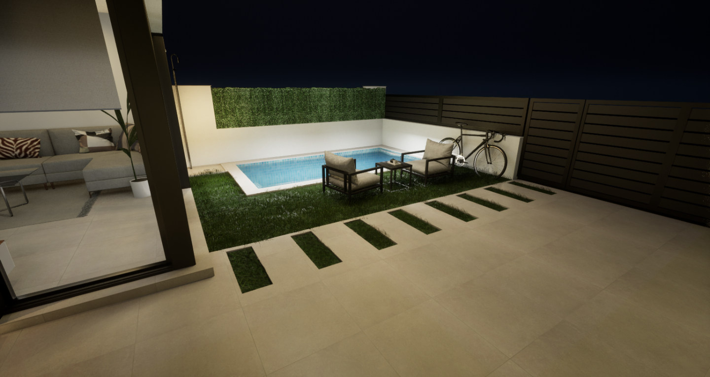 Villa à Los Alcazares, Murcia, Espagne 3 chambres, 103 m2 No. 80865