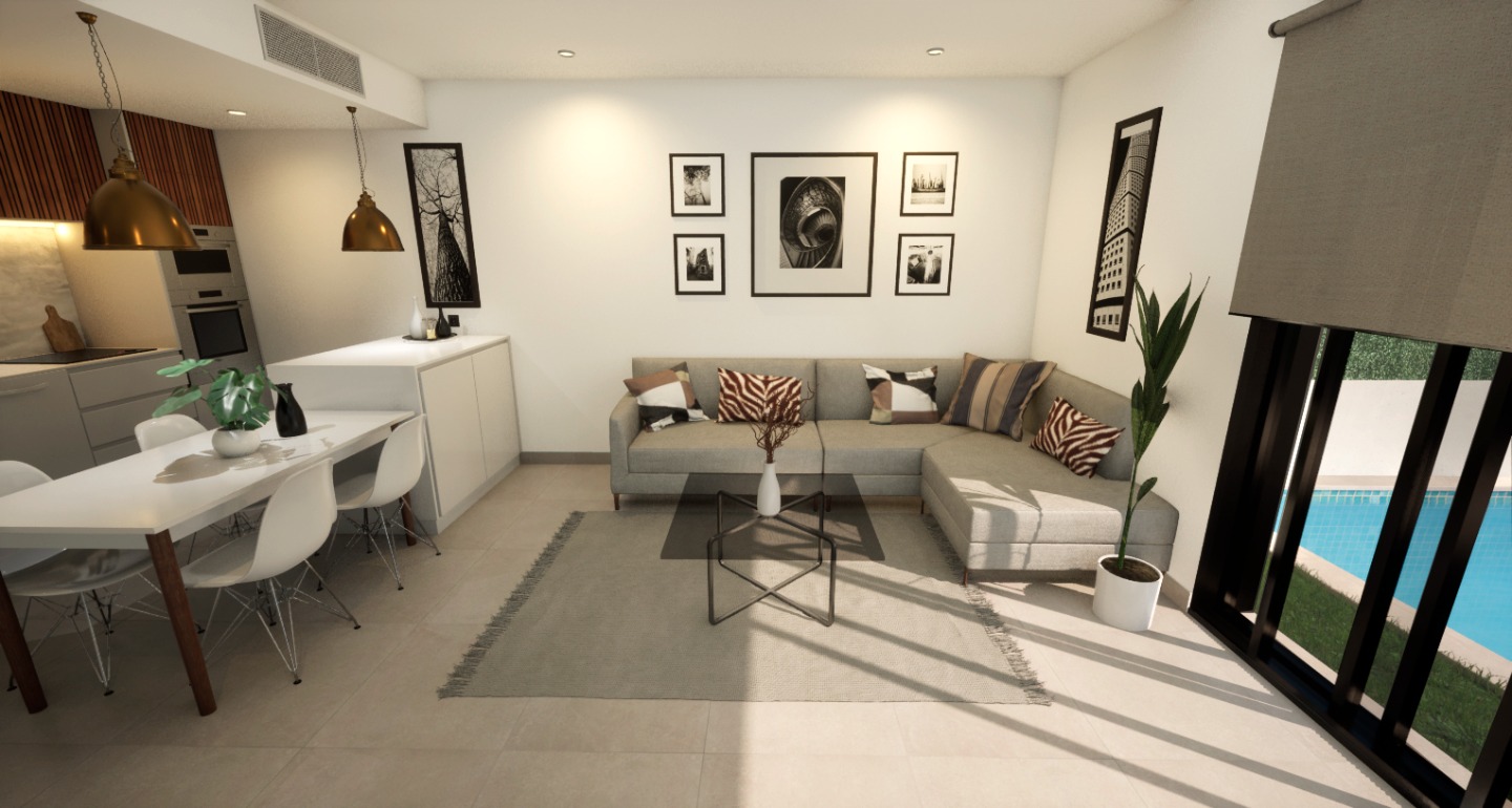Villa à Los Alcazares, Murcia, Espagne 3 chambres, 103 m2 No. 80865