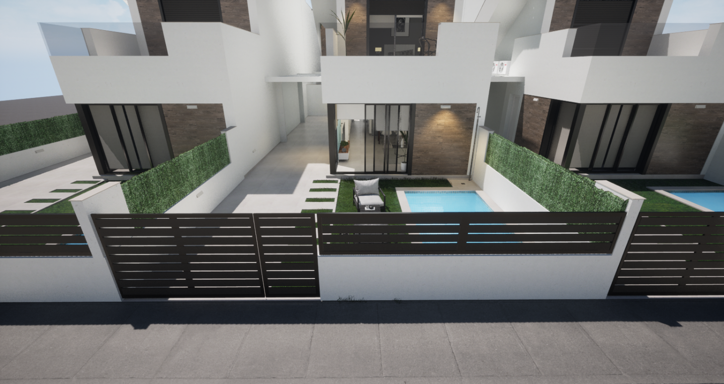 Villa à Los Alcazares, Murcia, Espagne 3 chambres, 103 m2 No. 80865
