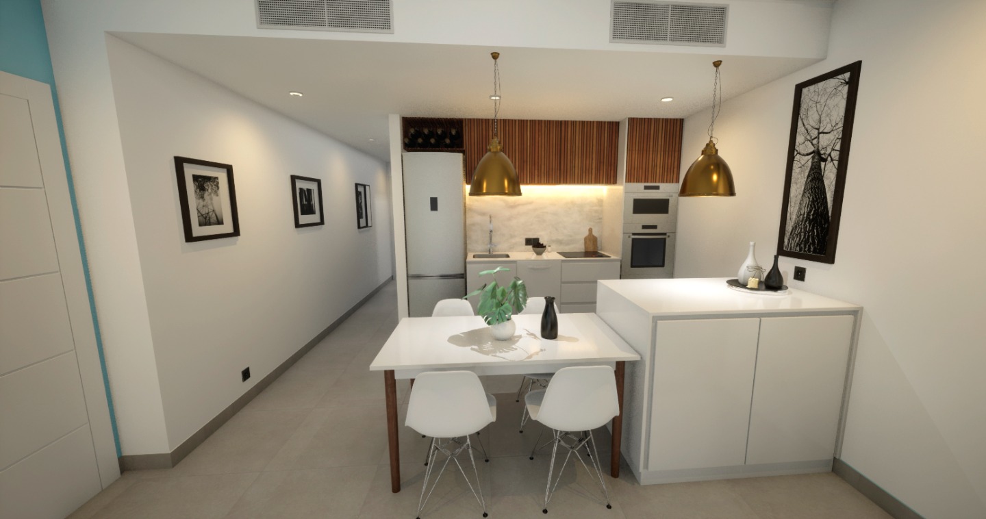 Villa à Los Alcazares, Murcia, Espagne 3 chambres, 103 m2 No. 80865