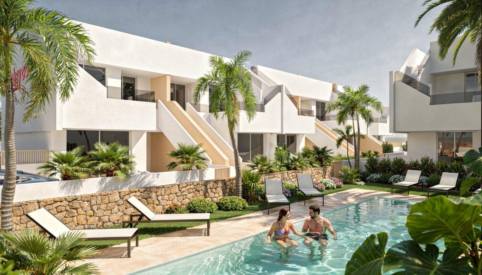 Bungalo Pilar de la Horadada, Alicante, Spānijā 3 istabas, 92 m2 Nr. 192897