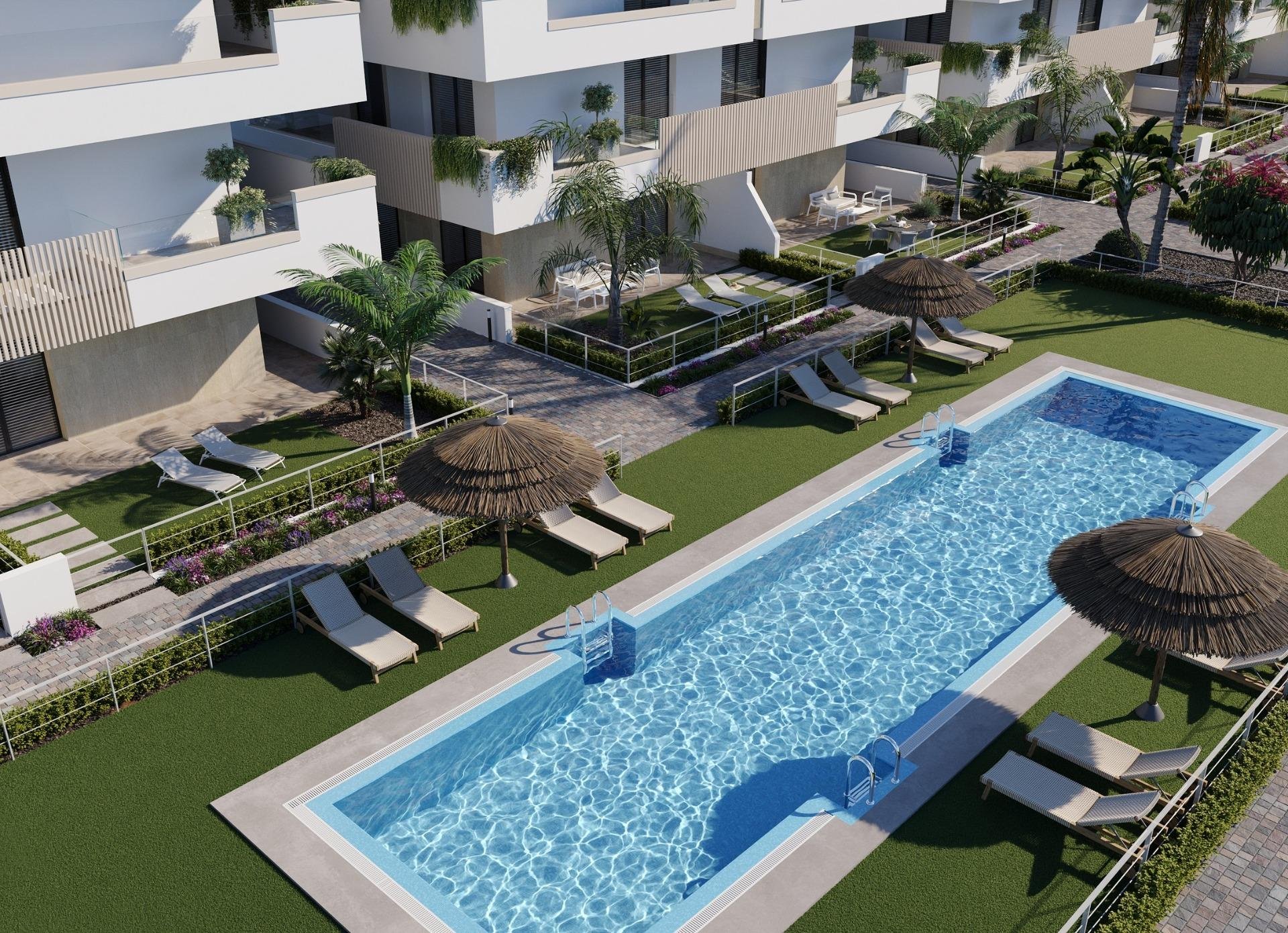 Huoneisto Torre-Pacheco, Murcia, Espanja 2 makuuhuonetta, 96 m2 No. 192894