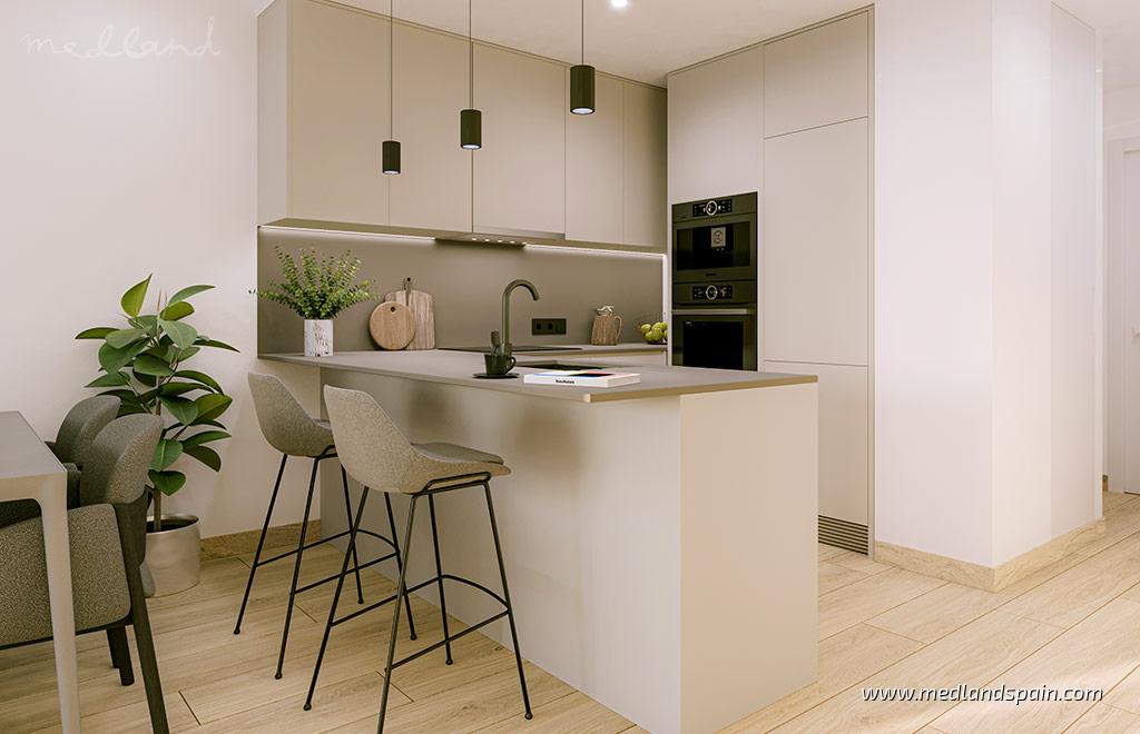 Apartament w Torrevieja, Alicante, Hiszpania 2 sypialnie, 65 mkw. nr 146346