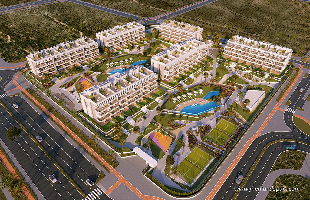 Apartament w Torrevieja, Alicante, Hiszpania 2 sypialnie, 65 mkw. nr 146346