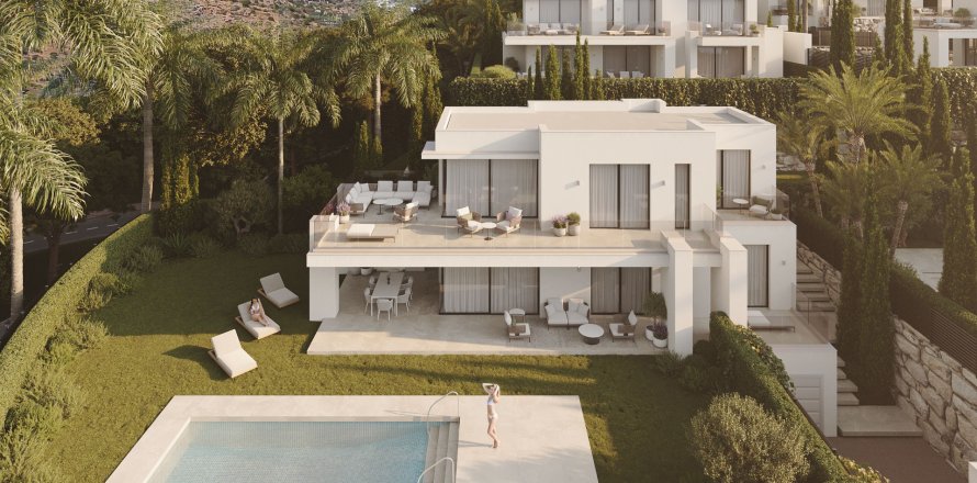 Villa in Mijas, Malaga, Spain 4 bedrooms, 243 sq.m. No. 143220