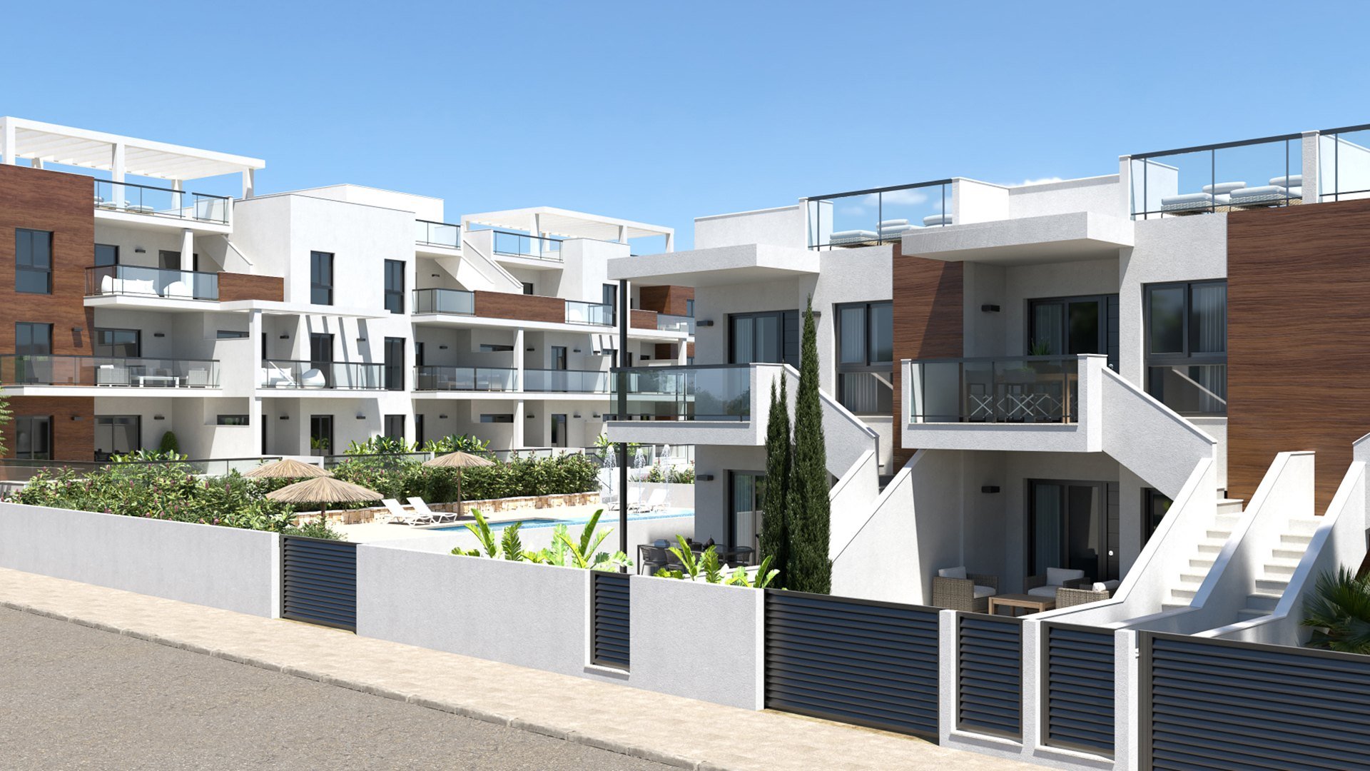 Apartment en Higuericas Bay, Alicante, Espagne 3 chambres, 70 m2 No. 74757