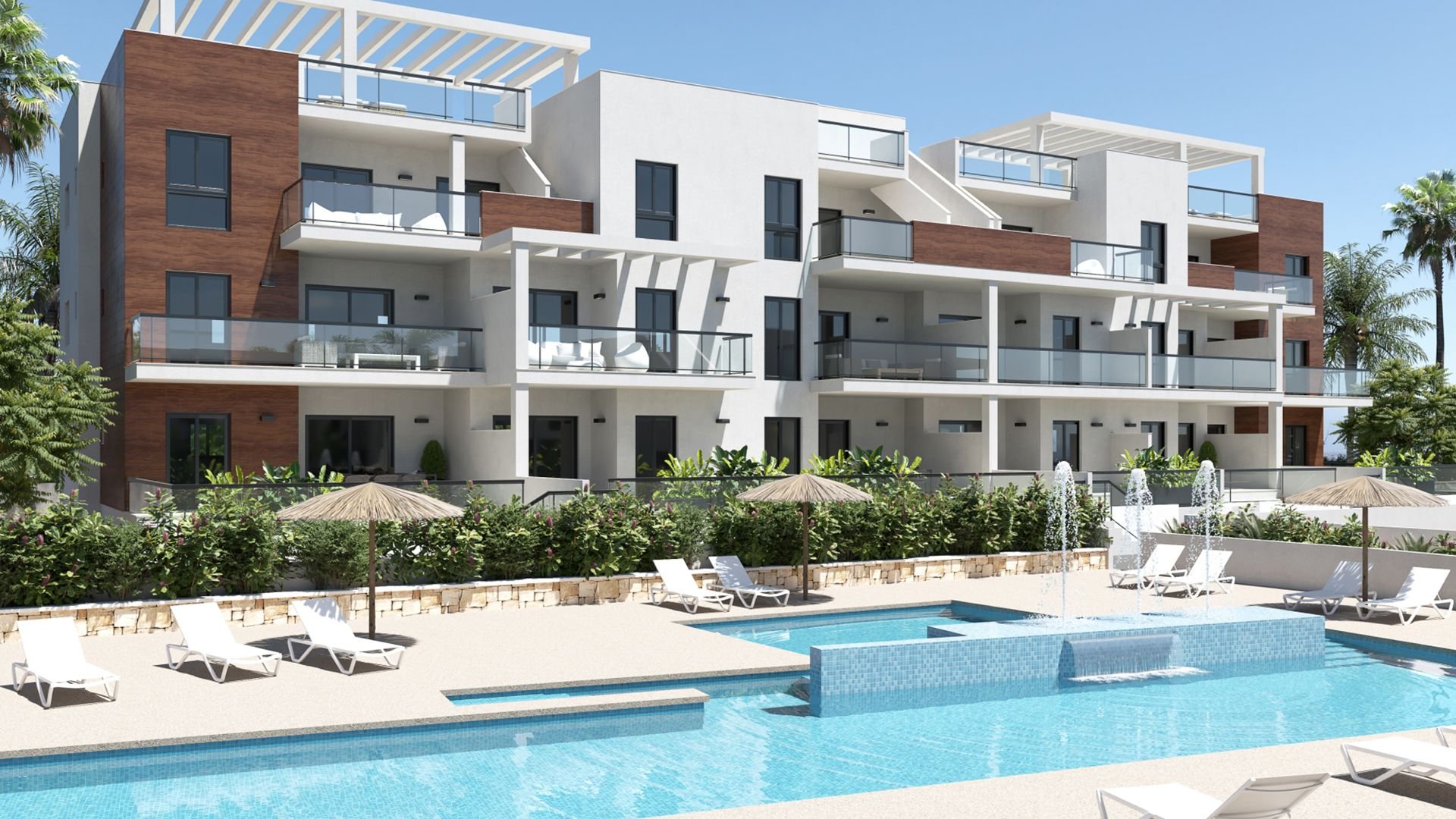 Bungalow in Higuericas Bay, Alicante, Spanien 3 Schlafzimmer, 71.04 m2 Nr. 74761