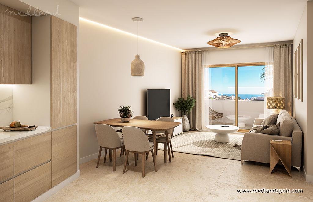 Apartment à Fuengirola, Malaga, Espagne 4 chambres, 107 m2 No. 155268