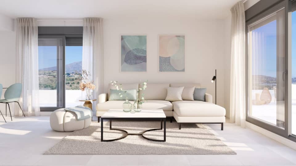 Wohnung in Mijas, Malaga, Spanien 3 Schlafzimmer, 111 m2 Nr. 134524