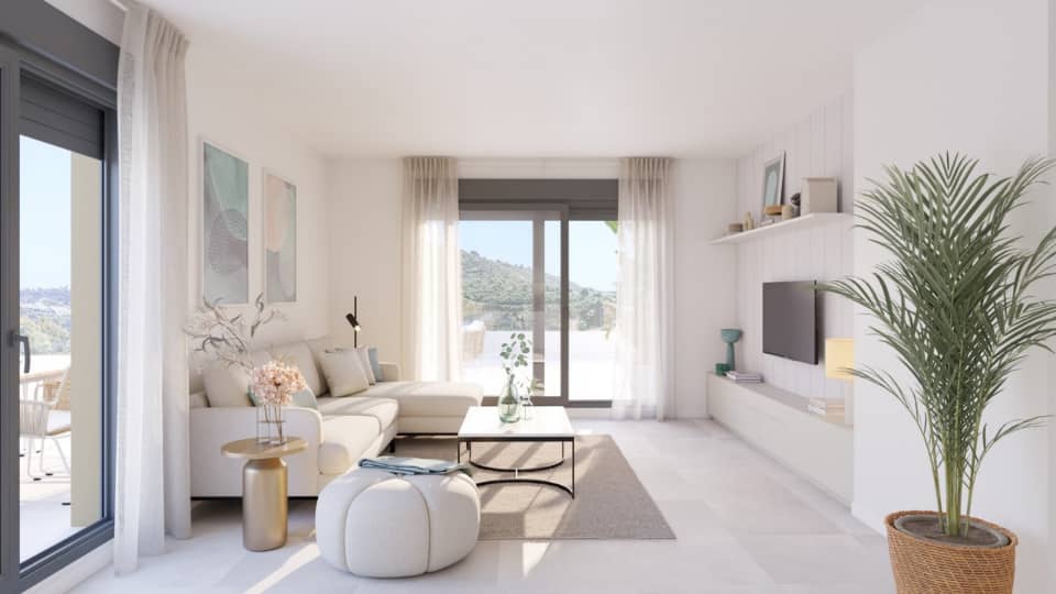 Wohnung in Mijas, Malaga, Spanien 3 Schlafzimmer, 111 m2 Nr. 134524