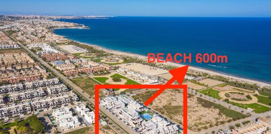 Apartament w Torre de la Horadada, Alicante, Hiszpania 2 sypialnie, 80 mkw. nr 145984