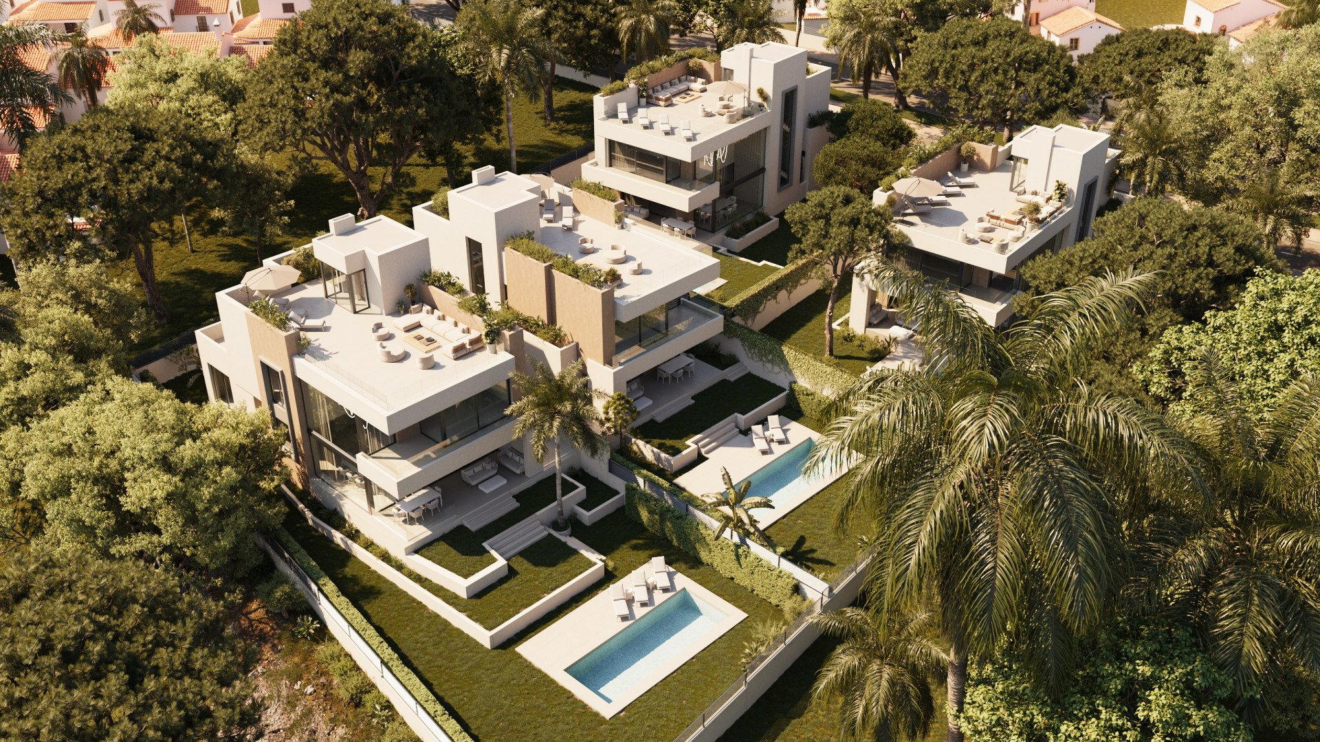 Villa i Marbella, Malaga, Spanien 4 sovrum, 454 kvm. Nr. 109967