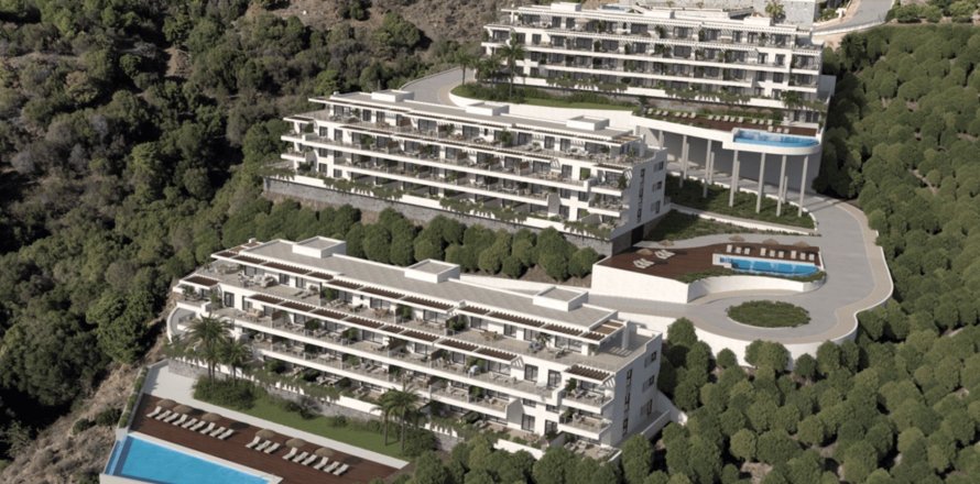 Apartment in Mijas, Malaga, Spain 3 bedrooms, 107.72 sq.m. No. 191880
