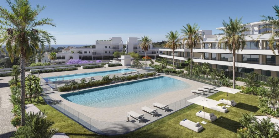 Huoneisto Estepona, Malaga, Espanja 2 makuuhuonetta, 150 m2 No. 169834