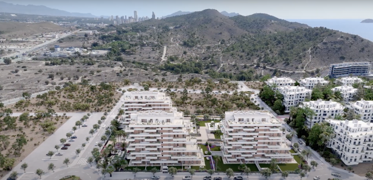 Huoneisto Villajoyosa, Alicante, Espanja 2 makuuhuonetta, 60 m2 No. 173592