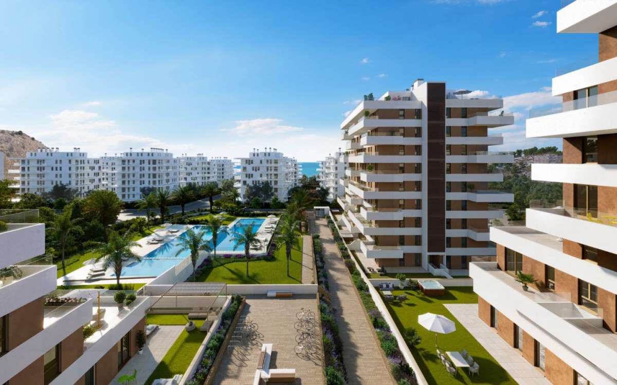 Huoneisto Villajoyosa, Alicante, Espanja 2 makuuhuonetta, 60 m2 No. 173592