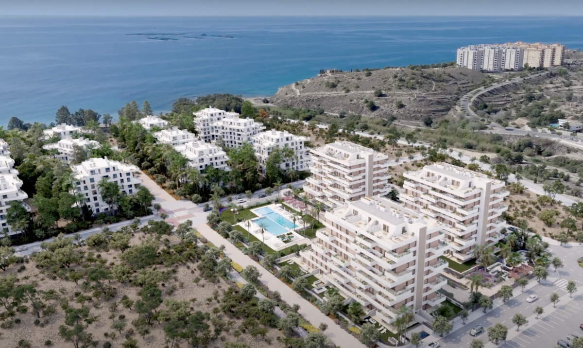 Huoneisto Villajoyosa, Alicante, Espanja 2 makuuhuonetta, 60 m2 No. 173592