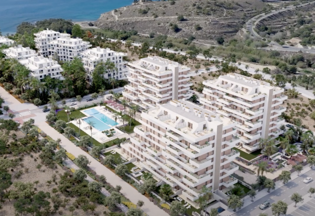 Huoneisto Villajoyosa, Alicante, Espanja 2 makuuhuonetta, 60 m2 No. 173592