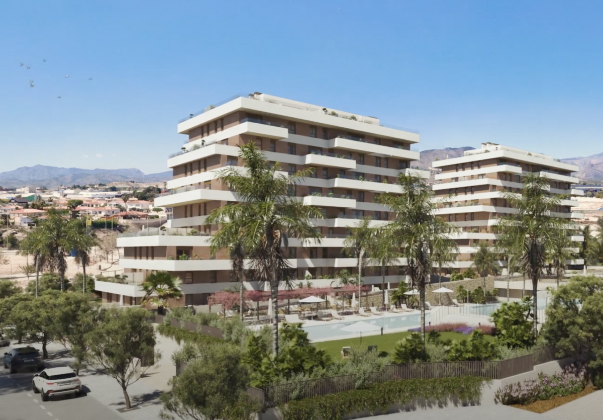 Huoneisto Villajoyosa, Alicante, Espanja 2 makuuhuonetta, 60 m2 No. 173592