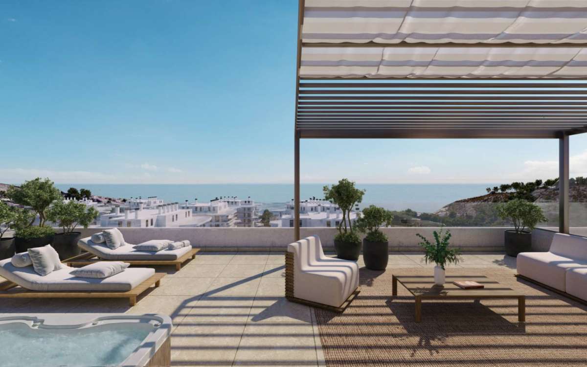 Huoneisto Villajoyosa, Alicante, Espanja 2 makuuhuonetta, 60 m2 No. 173592