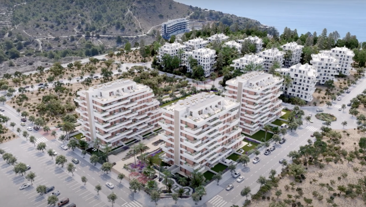 Huoneisto Villajoyosa, Alicante, Espanja 2 makuuhuonetta, 60 m2 No. 173592