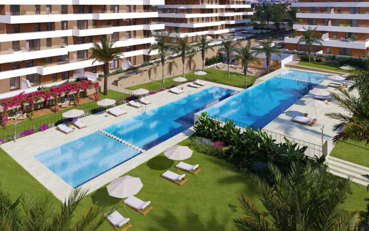 Huoneisto Villajoyosa, Alicante, Espanja 2 makuuhuonetta, 60 m2 No. 173592