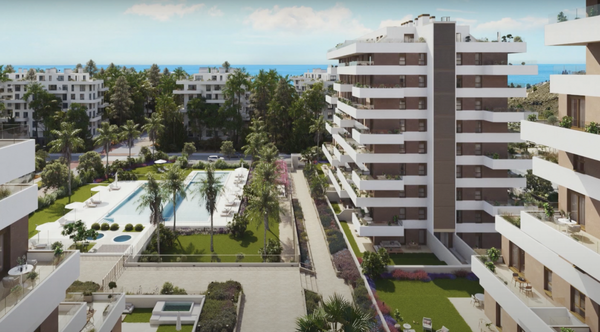 Huoneisto Villajoyosa, Alicante, Espanja 2 makuuhuonetta, 60 m2 No. 173592