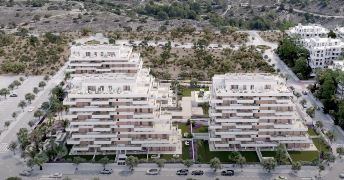 Huoneisto Villajoyosa, Alicante, Espanja 2 makuuhuonetta, 60 m2 No. 173592