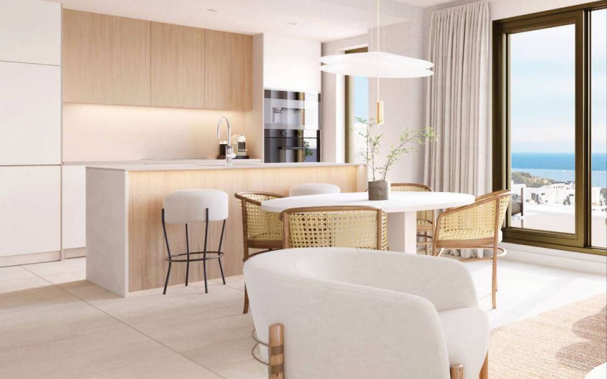 Huoneisto Villajoyosa, Alicante, Espanja 2 makuuhuonetta, 60 m2 No. 173592