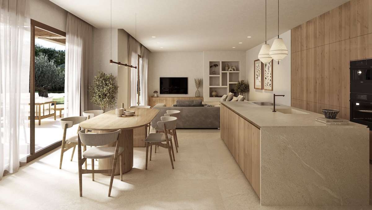Villa a Benissa, Alicante, Spagna 3 camere da letto, 139 mq. N° 173594