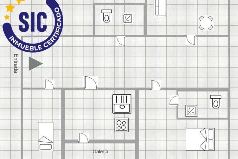 Huoneisto myytävänä Valencia, Espanja, 2 makuuhuonetta, 74 m2 No. 149546 - kuva 23