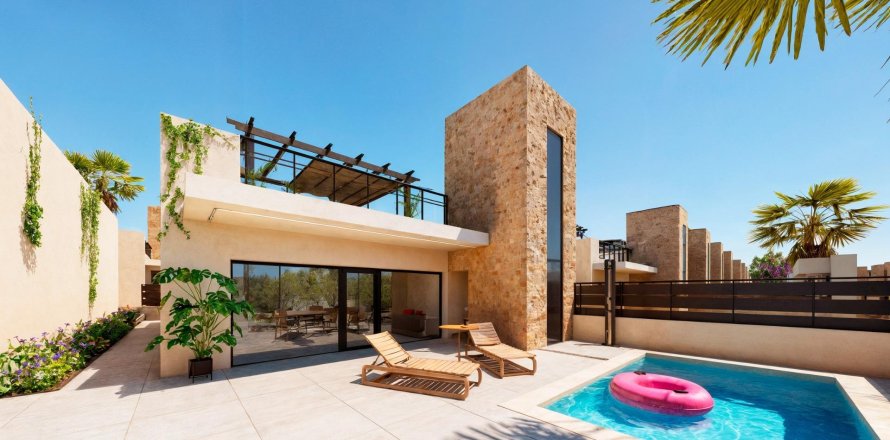 Villa à Fuente Alamo, Murcia, Espagne 3 chambres, 94 m2 No. 112663