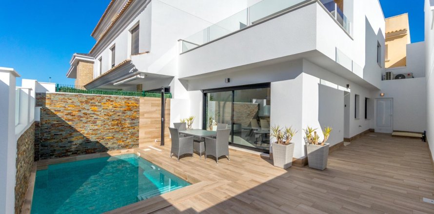 Villa en San Pedro del Pinatar, Murcia, España 3 dormitorios, 133 m2 No. 170908
