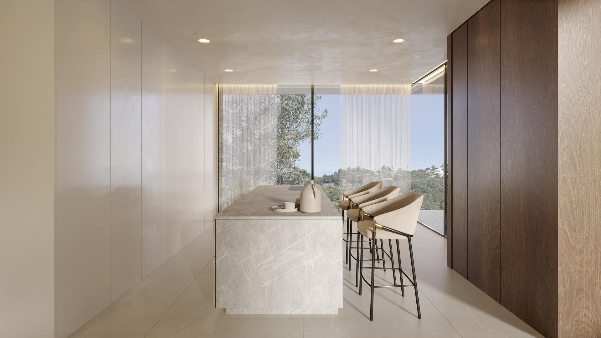 Villa a Moraira, Alicante, Spagna 4 camere da letto, 510 mq. N° 161165