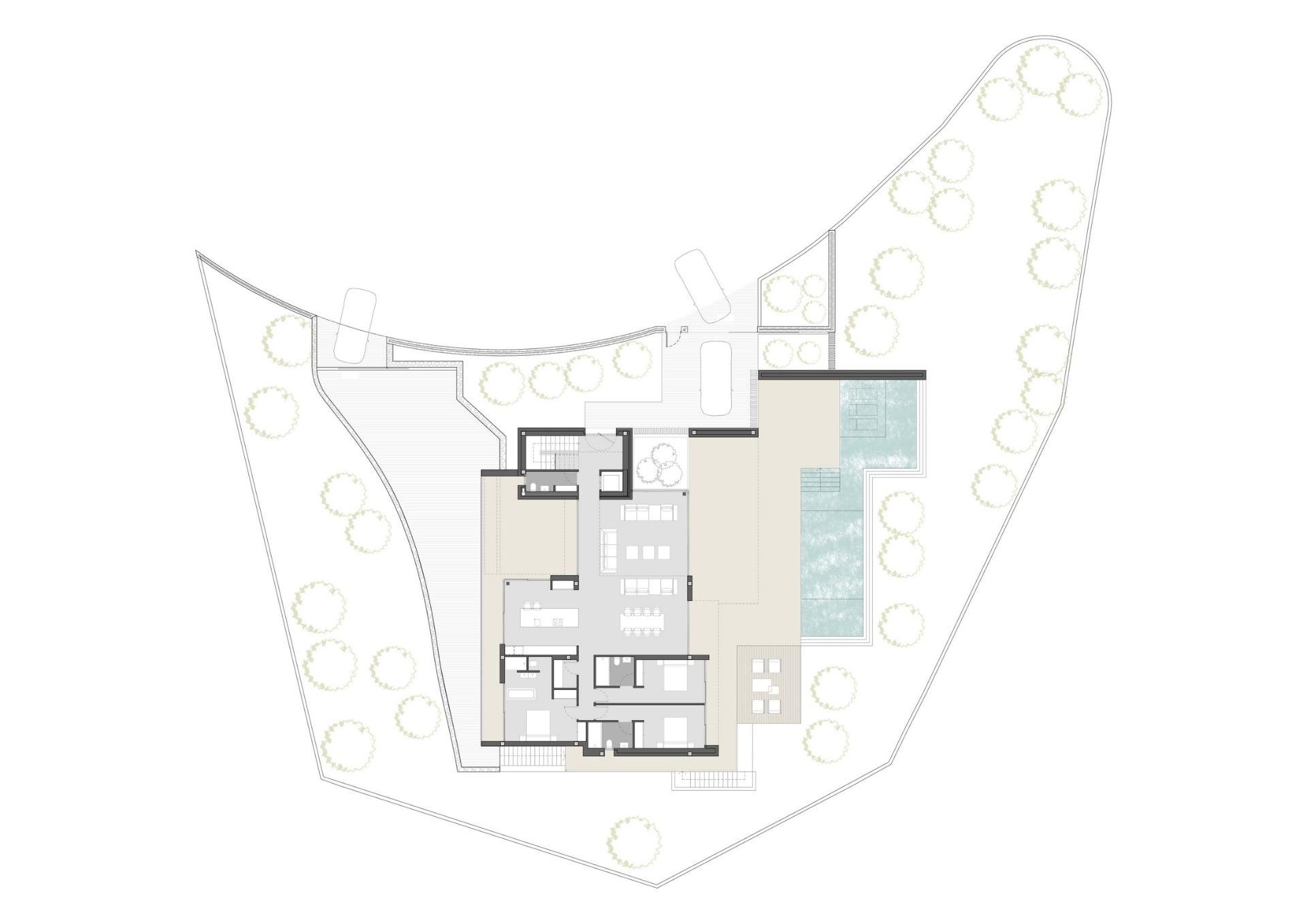 Villa a Moraira, Alicante, Spagna 4 camere da letto, 510 mq. N° 161165