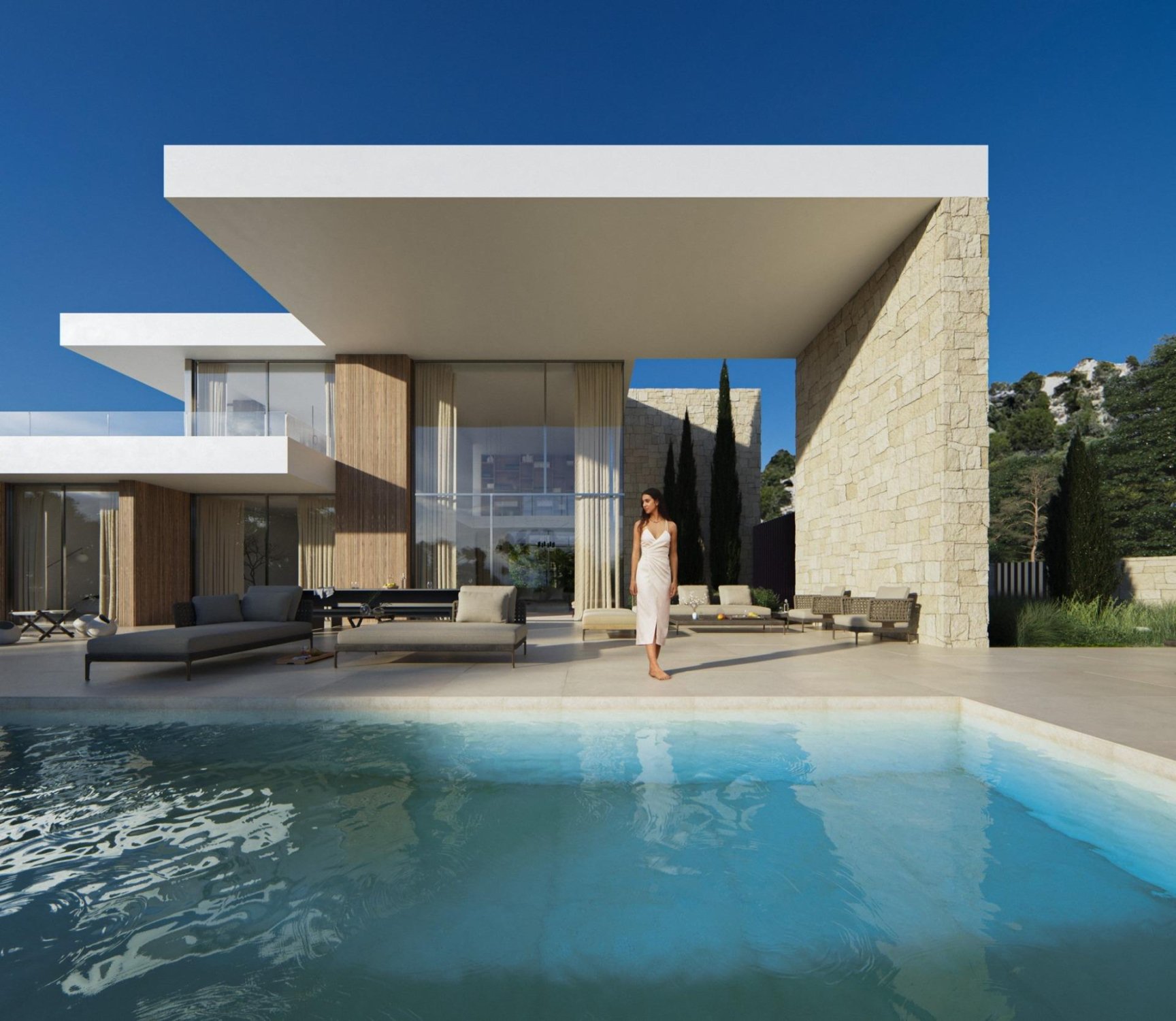 Villa a Moraira, Alicante, Spagna 4 camere da letto, 510 mq. N° 161165
