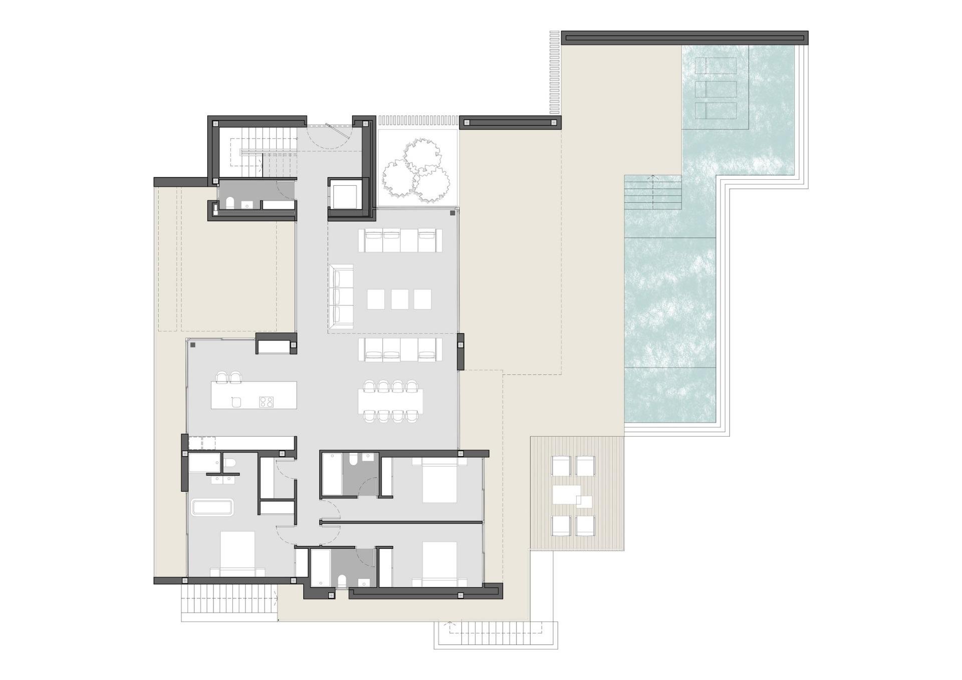 Villa a Moraira, Alicante, Spagna 4 camere da letto, 510 mq. N° 161165