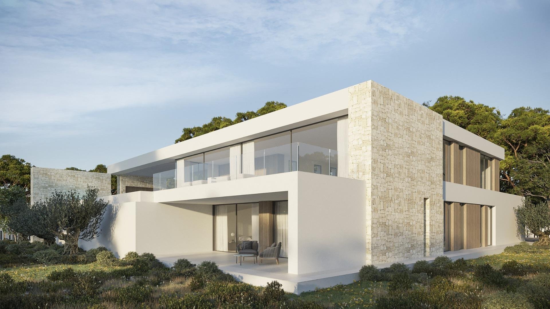 Willa w Moraira, Alicante, Hiszpania 4 sypialnie, 360 mkw. nr 161166
