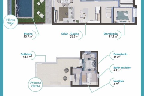 Villa zum Verkauf Los Alcazares, Murcia, Spanien 3 Schlafzimmer, 232 m2 Nr. 114714 - Foto 14