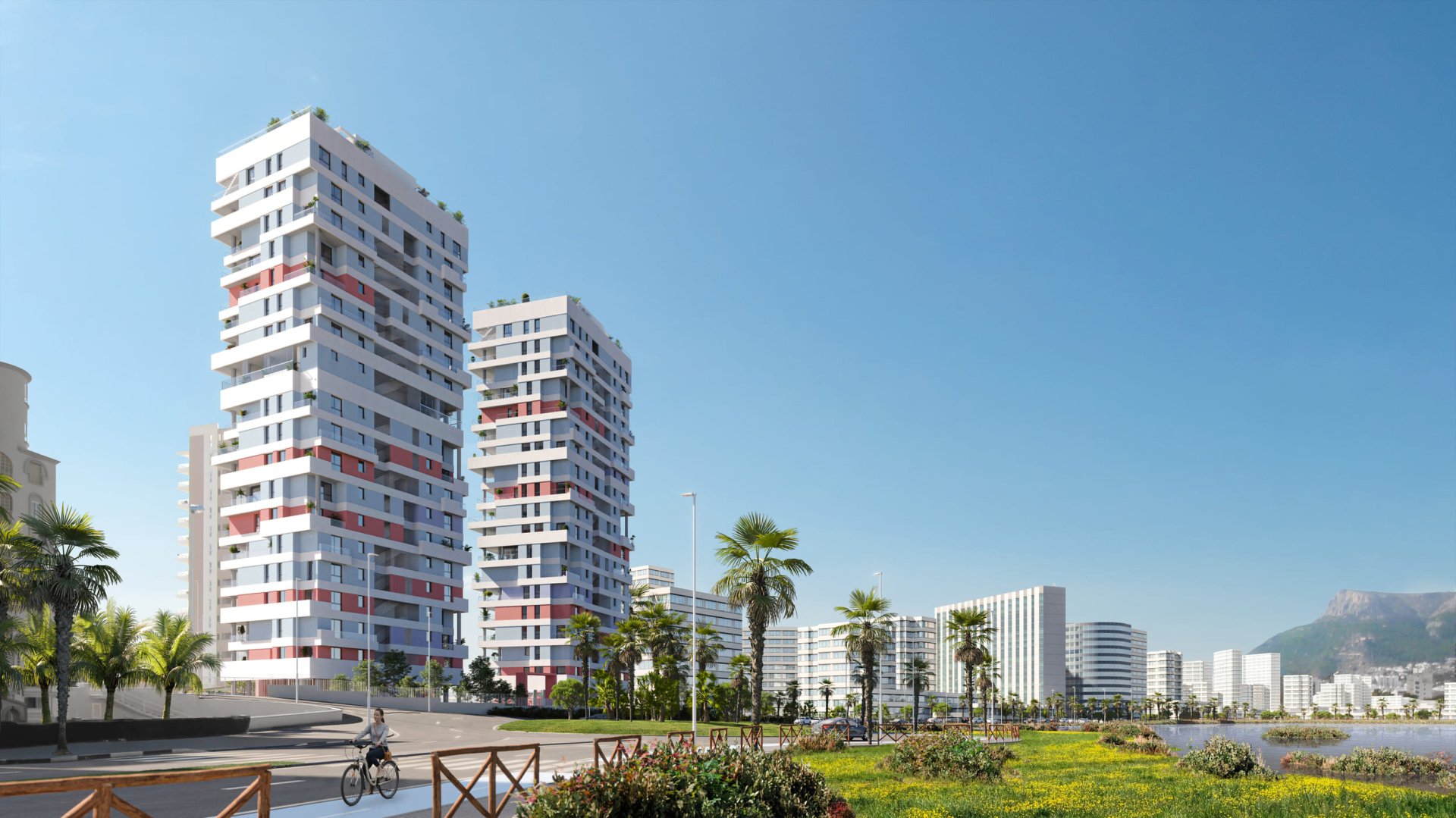 Huoneisto Calpe, Alicante, Espanja 2 makuuhuonetta, 113 m2 No. 138825