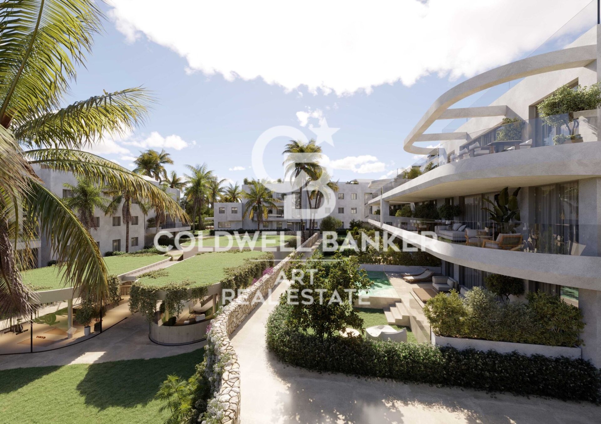 Lägenhet i Estepona, Malaga, Spanien 1 sovrum, 63 kvm. Nr. 158105
