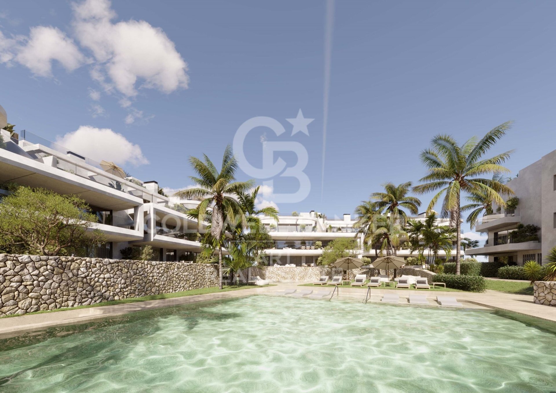 Lägenhet i Estepona, Malaga, Spanien 1 sovrum, 63 kvm. Nr. 158105