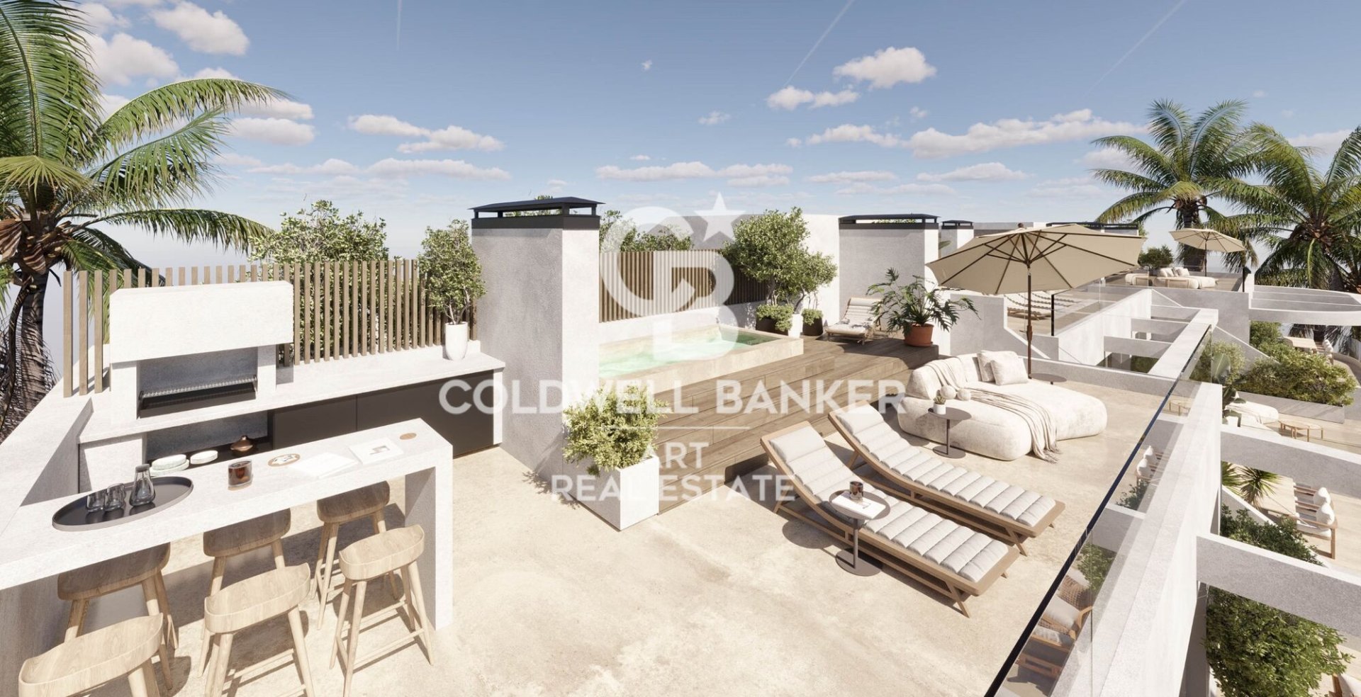 Lägenhet i Estepona, Malaga, Spanien 1 sovrum, 63 kvm. Nr. 158105